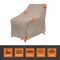 Modern Leisure Garrison Patio Chair Cover, Waterproof, 27 in. L x 34 in. W x 31 in. H, Sandstone 3078 - alternate 4